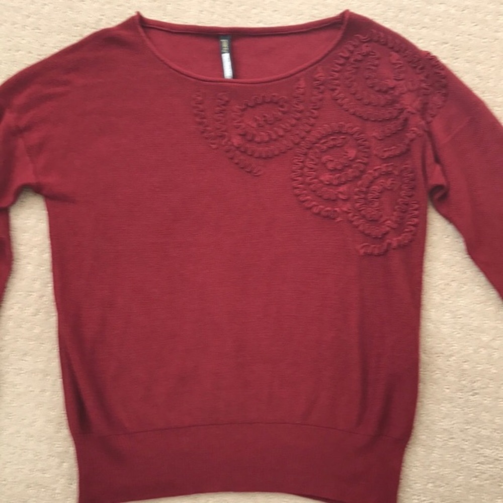 Anthropologie "Plenty" sweater by Tracy Reese L
